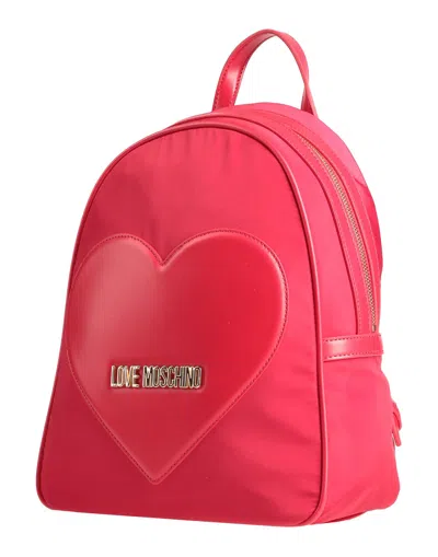 Love Moschino Backpacks In Red