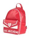 Love Moschino Backpacks In Red