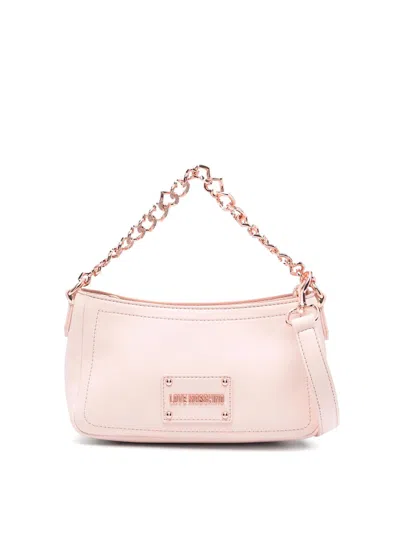Love Moschino Bags.. Pink In Nude & Neutrals