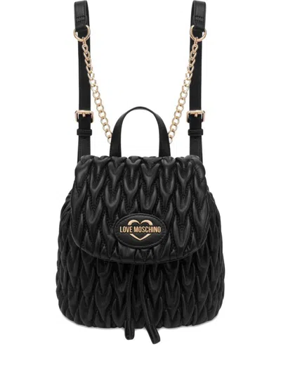 Love Moschino Bags In Black