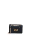 Love Moschino Shoulder Bags Woman Polyurethane Black In Black