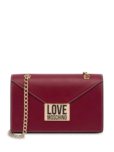Love Moschino Bags.. Bordeaux