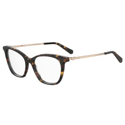 Love Moschino Bicolor Haircalf Frames