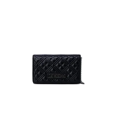 Love Moschino Bicolor Polyethylene Handbag In Multi