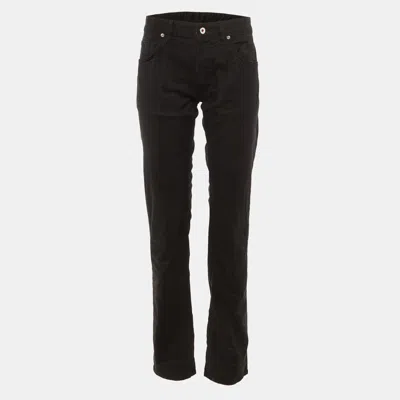 Love Moschino Black Denim Regular Fit Jeans L/waist