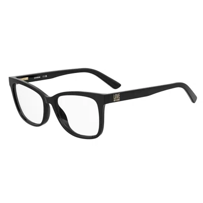 Love Moschino Black Plastic Glasses (frames)