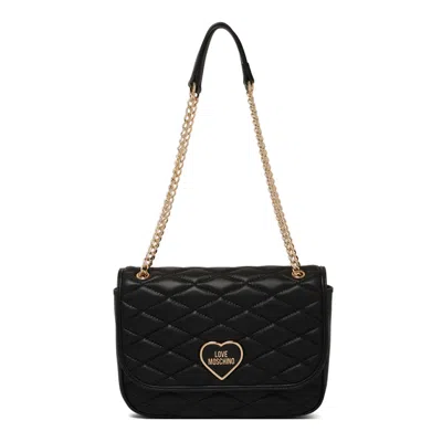 Love Moschino Black Polyester Bag