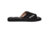Love Moschino Black Polyester Sandals In Black