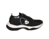 Love Moschino Black Polyester Sneakers In Black