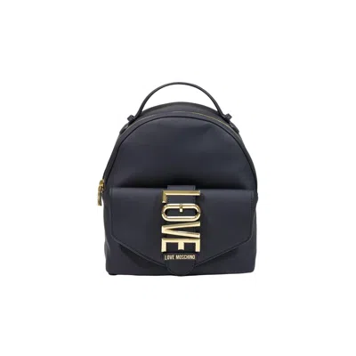 Love Moschino Black Polyethylene Women's Backpack