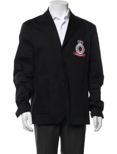 Pre-owned Love Moschino Blazer In Black