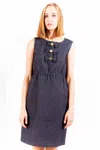 Love Moschino Blue Cotton Women Dress