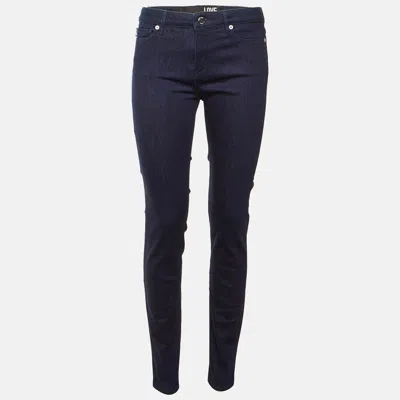 Pre-owned Love Moschino Blue Denim Skinny Fit Jeans M/waist 29"