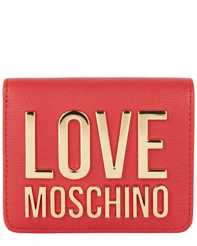 Love Moschino Bold Love Wallet In Red
