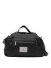 Love Moschino Logo-plaque Holdall In Black