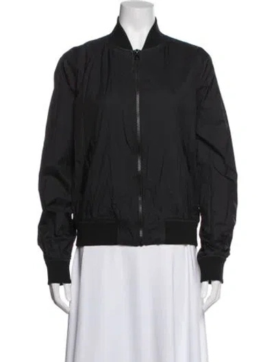 Pre-owned Love Moschino Bomber Jacket In Grey