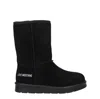 Love Moschino Boots Women Suede Black