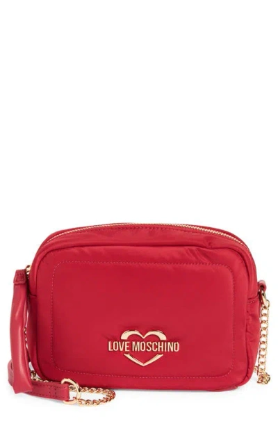 Love Moschino Borsa Crossbody Bag In Red