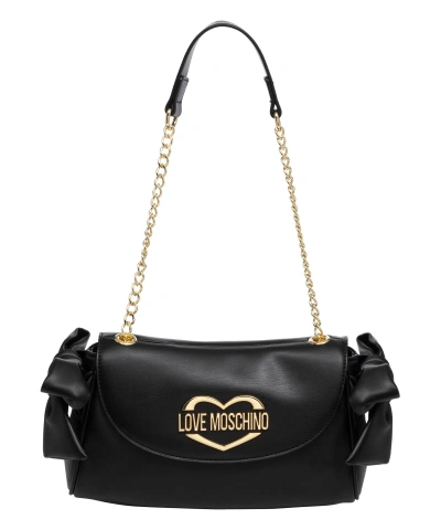 Love Moschino Bowie Shoulder Bag In Black