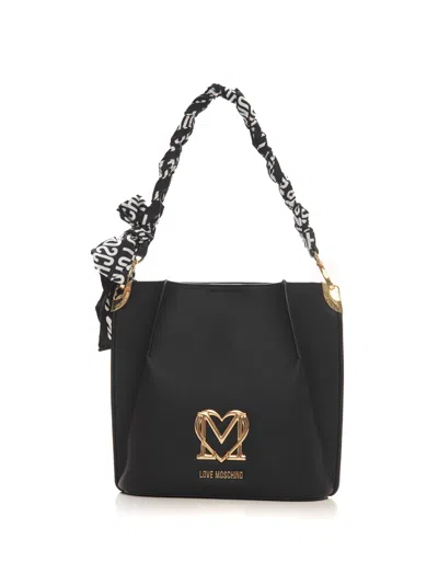 Love Moschino Bucket Bag In Black