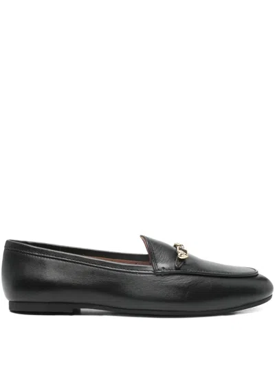Love Moschino Buckle-detail Loafers In Black