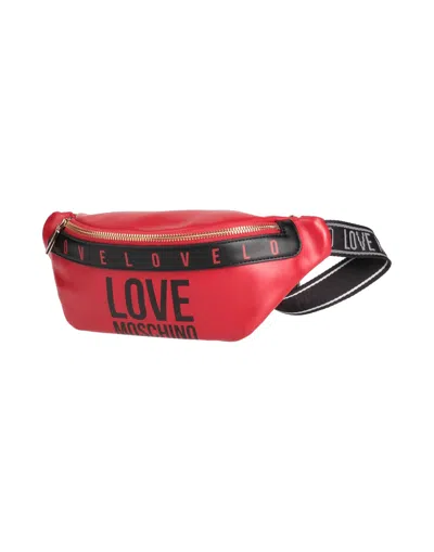 Love Moschino Bum Bags In Red