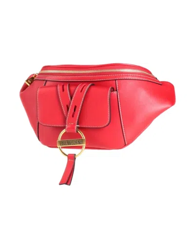 Love Moschino Bum Bags In Red