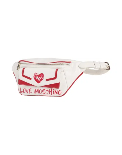 Love Moschino Bum Bags In White