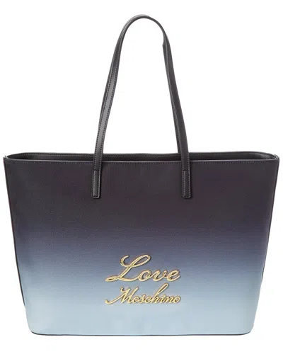 Love Moschino Canvas Tote In Multi