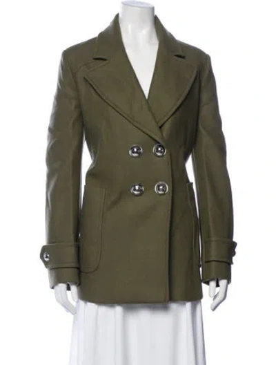 Pre-owned Love Moschino Cashmere Jacket In Green