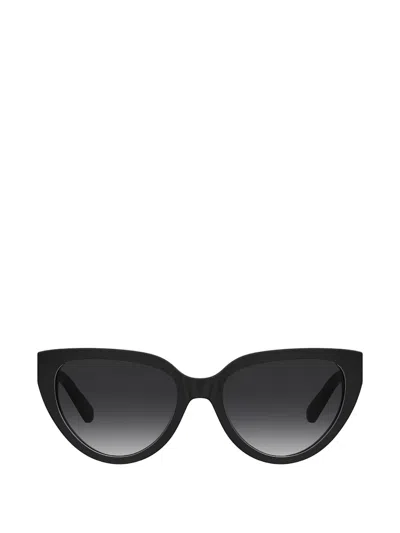 Love Moschino Cat-eye Sunglasses In Black