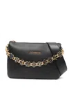 Love Moschino Chain-embellished Tote Bag In Black