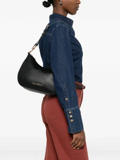 Love Moschino Chain Strap Shoulder Bag In Black