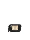 Love Moschino Clothespin Mini Shoulder Bag In Black