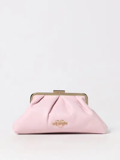 Love Moschino Clutch  Woman Color Blush Pink
