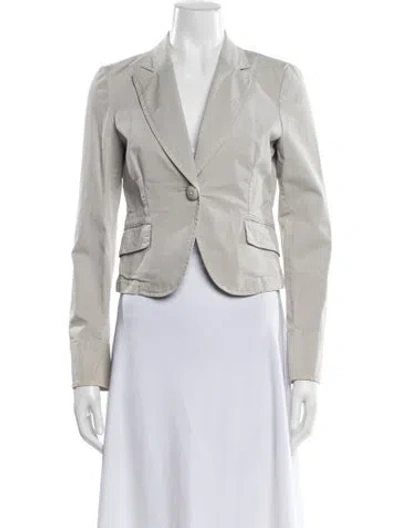 Pre-owned Love Moschino Coat In Gray