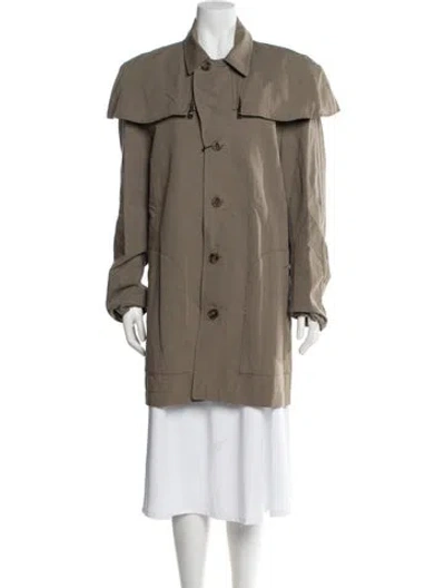 Pre-owned Love Moschino Coat In Neutral