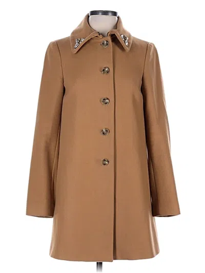 Pre-owned Love Moschino Coat In Tan