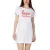 Love Moschino Logo-print Short-sleeve T-shirt In White