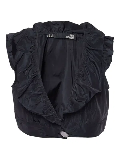 Pre-owned Love Moschino Cropped Jacket