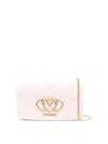Love Moschino Logo-plaque Cross Body Bag In Light Pink