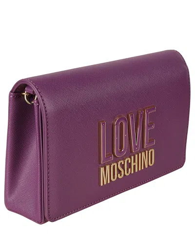 Love Moschino Crossbody Bag In Violet