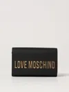 Love Moschino Logo-lettering Cross Body Bag In Black