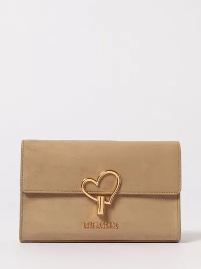 Love Moschino Crossbody Bags  Woman Color Sand