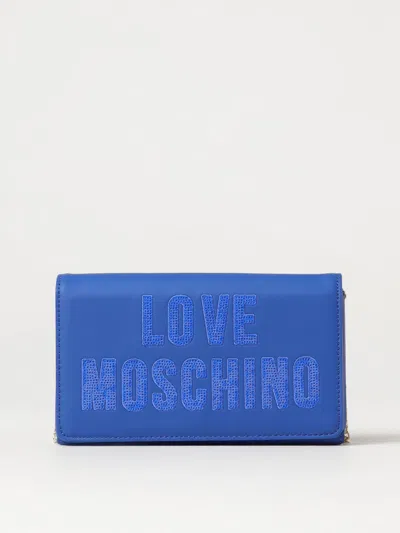 Love Moschino Crossbody Bags  Woman Color Sapphire