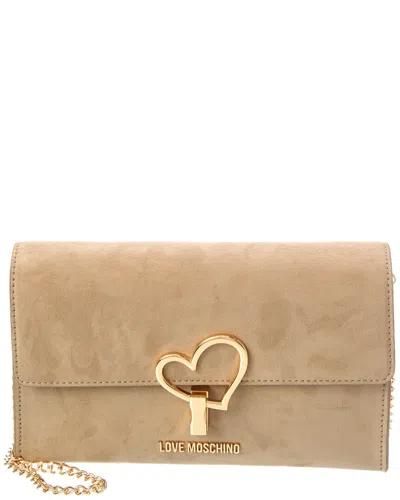 Love Moschino Crossbody In Neutral