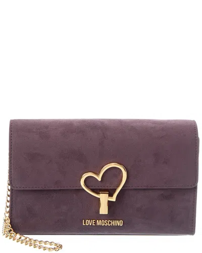 Love Moschino Crossbody In Purple