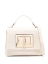 Love Moschino Debossed-logo Tote Bag In Neutrals