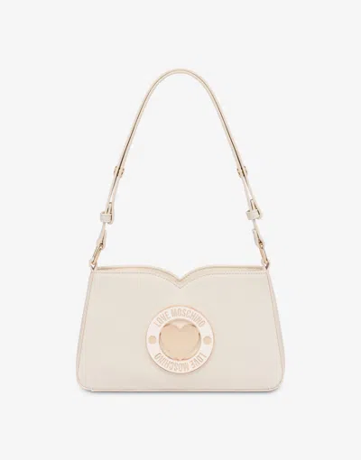 Love Moschino Decorated Shoulder Bag In White