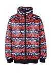 Love Moschino Down Jacket - Multicolor In Multi